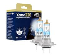 Ring Automotive H7 Xenon220 Brighter Head Lamp Set (2 Bulbs) - E Approved & Road Legal