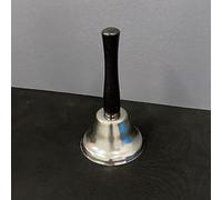 Ring in the Bell (Silver) Magic Tricks Borrowed Ring Flight Vanishes Appearing in Bell Close-up Stage Illusions Gimmicks Mentalism Props