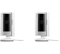Ring Indoor 2-camera system Full HD 1080p IP security camera - White, White