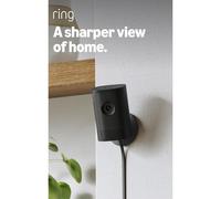 Ring Indoor Camera Plus (Newest Gen) - Black: Professional Interior Oversight with Retinal 2K Fidelity