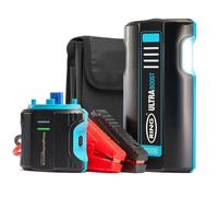 RING ULTRABOOST 1000A Car Battery Jump Starter Power Pack - Safely Starts Up to 5 Litre Petrol and 2 Litre Diesel Engines - Battery Booster with Jump Leads, Portable USB Powerbank and LED Torch