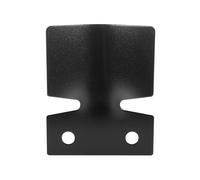 RING Large Black Bumper Protection Plate With Breakaway Cable Hole Included - Ideal for Caravans, Trailers & Horseboxes