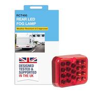 Ring Automotive LED Rear Fog Lamp - Weather Resistant & E Approved