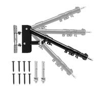 Ring Light Wall Mount | Wall Mounted Ring Light Triangular Faffelarm | 180 Degree Rotatable Fixing System For Recording Studio Salon Powder Room