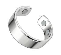 Ring Magnet - Adjustable Therapeutic Magnetic Ring - Magnetic Treat Ring to Relieve Stress Magnetic Narrow Open Adjustable Finger Rings