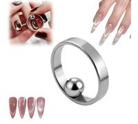 Ring Magnet for Nails,2026 New Ring-Shaped Cat Eye Magnet for Nails, Hollow Cateye Magnets for Nail,Cat Eye NailMagnet Tool,For Cat-Eye GelNails, For Home DIY, Beginners & Nail Artists