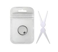 Ring Magnet for Nails, 2026 New Ring-Shaped Cat Eye Magnet French Cat Eye Magnets for Nails, 3-in-1 Nail Art Kit with Scissor & Cylinder Magnets for Home Diy,Beginners,Nail Artists (B)