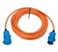 RING Mains Extension Lead With 25 m Orange Cable Length - Fully Weatherproof