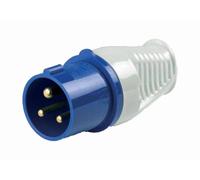 RING Mains Plug Fully Weatherproof - Standard Fit Throughout Camping & Caravan Sites in Europe