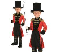 Ring Master Costume Boys Magician Fancy Dress Outfit 10-12 Years Kids