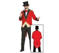 Ring Master Mens Fancy Dress Circus Lion Tamer Great Showman Adults Costume