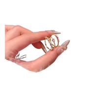 Ring Micro Inlaid Zircon Wound Small Female Simplicity Minority Designer Fashion Index Finger Ring Gifts