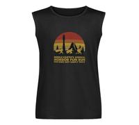 Ring Middle T The of Fun Mordor Earth¡s Lord Run Annual Vintage Men's Vests Tank Tops O-Neck 100% Cotton Undershirts Unisex Sleeveless T-Shirt XXXL Black