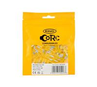 RING Mini Blade Fuse, 20A, (50-Pack), Durable & Easy to Install | Reliable Power Distribution, Versatile Compatibility, Compact & Portable, Ideal for Automotive & Home Applications