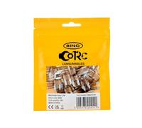 RING Mini Blade Fuse, 7.5A, (50-Pack), Meets DIN72581 | Durable & Reliable, Compact Size, Versatile Use for Automotive & Home, Resealable Pack for Easy Storage