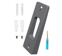 Ring Mount - Adjustable Angle Viewing Wedge Kit Bracket, Anti-Theft Security Camera Angle Mount | Non-Destructive Holder for Smart Home, Easy Install Mounting Plate for Apartment