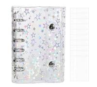 Ring Notebook,Portable Waterproof Organizer,Ring Binders for Office,for Students Teachers School Travel Outdoor Indoor Travel Home Classroom