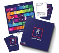 Ring of Fire meets Snakes and Ladders Extreme! Save The Queen Is Perfect For Pres, Birthday Party Gift or Uni Student Parties