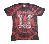 Ring Of Fire Tie Dye T-Shirt Johnny Cash Red XL