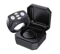 Ring Page Turner - Remote Control Page Turner, Remote Control Scrolling Ring | Video App Blue Tooth Remote Control Page Turner, Camera Video Recording Remote for Mobile Phone Tablets, 1.85x1.85x1.26in