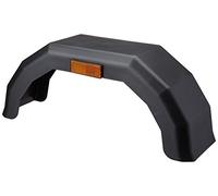 RING Plastic Trailer Mud Guard With Amber Side Reflectors - Suitable for Trailers With 10 Inch Wheels