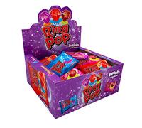 Ring Pop, Individually Wrapped Variety Party Pack, 24 Lollipops of Assorted Flavours -Blue Raspberry, Strawberry, Cola and Blackcurrant