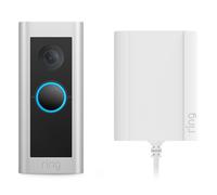 Ring Video Doorbell Pro 2 Plug-in Nickel, Satin steel