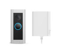 Ring Video Doorbell Pro 2 Plug-in Nickel, Satin steel
