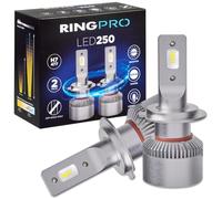RING Pro LED250 H7 Halogen Replacement Bulbs, (2-Pack)