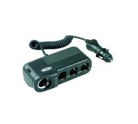Ring Automotive RMS4 Car Four 12V Adaptor for Dash Cams, Sat Navs and more, 4 Sockets