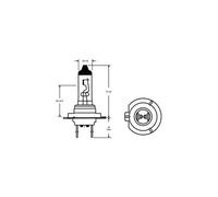 RING - R477 - H7 HEADLAMPS, HEADLAMP CAP - PX26D H7/WATT - 55
