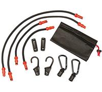 Ring RLS10 Bungee Clic 10 Piece Set - Adjustable Load Securing Bungee Set with Interchangeable Connectors, for DIY, Camping, Travel, Trade and More