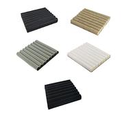 Ring Rolls Tray & Case Insert Display Jewellery Ring Cufflink Storage Counter Top Window Presentation (White Leatherette)