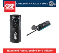 Ring RTC2000 Handheld Rechargeable Tyre Inflator Digital Air Compressor