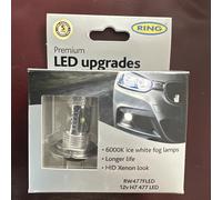 12v Led H7 Fog 6000k Premium (X2) RW477FLED Ring Automotive Top Quality Product