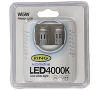 RING LED Bulb - 12V W5W 4000K-LED - White - RW5014LED