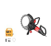 Ring Saw for Walls, 30CM Max Depth, Titanium Blade, Auto Roller Guard, Anti-Splash Plate, Brushless Motor, Cuts 2 Meters in 3 Minutes