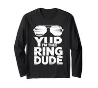 Ring Security Wedding Party Funny Ring Bearer Long Sleeve T-Shirt