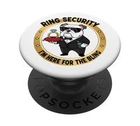 Ring Security Wedding Party Ring Bearer Gift Men Women Kids PopSockets Adhesive PopGrip