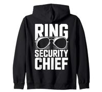 Ring Security Wedding Ring Dude Ring Guy Zip Hoodie