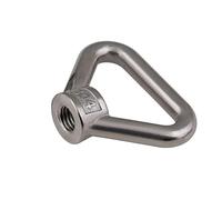 Ring Shape Lifting Eye Nut, Triangle Lifting Eye Nut A2 Stainless Steel Female Bolt M8-M24 1/3/5 pcs(3PC,M12)