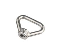 Ring Shape Lifting Eye Nut, Triangle Lifting Eye Ring Nut A2 Stainless Steel M10 M12 M14 M16 M20 M24(M 10)