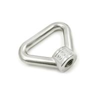 Ring Shape Lifting Eye Nut, Triangle Shape 304 Stainless Steel Lifting Ring Nut Multiple Sizes(M16)