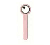 Ring Shaped Cat Eye Magnets for Nails, 2-in-1 Hollow Circular Magnet Tool with Handle for French Heart Wide Beam Design, Easy to Use for Home DIY,Beginners & Nail Artists (pink)