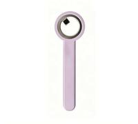 Ring Shaped Cat Eye Magnets for Nails, 2-in-1 Hollow Circular Magnet Tool with Handle for French Heart Wide Beam Design, Easy to Use for Home DIY,Beginners & Nail Artists (purple)