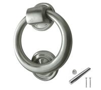 Ring Shaped Door Knocker Satin Chrome