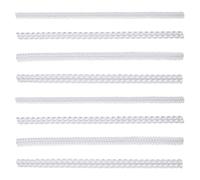 Ring Size Adjuster, Pack of 8 Invisible Silicone Ring Protectors, Craft Supplies for Everyday Gym, Wedding, Celebration, Holiday, Birthday Key Chain, Lanyard Finger, Siehe Beschreibung, Silicone, See