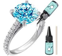 Ring Sizer for Loose Rings, Innovative Ring Protector for Loose Rings, Fits Any Shape and Size, Invisible Ring Size Adjuster, Will Not Slip or Turn (CLear)