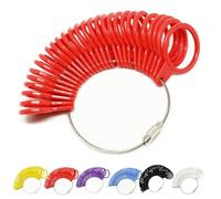 Ring Sizer Gauge Tool US Sizes 0-13 Plastic Measure Device for Accurate Finger Measurement Before Buying Engagement Or Wedding Rings