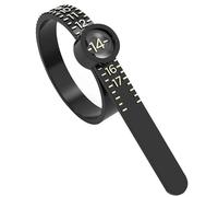 Ring Sizer Measuring Tool, Ring Sizer Gauge Measure, Ring Sizer To Measure Rings, With Magnified Glass, Wedding Gauge Ring Sizer, Adjustable Ring Measurement Tool For Men And Women